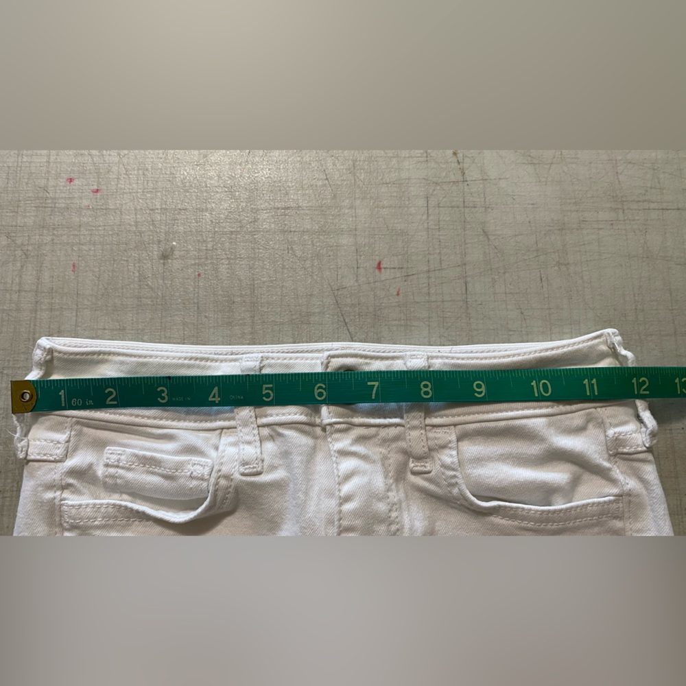 Hollister White Ripped Skinny Jeans - Picture 9 of 12